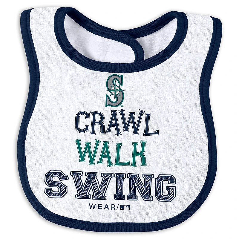Ensemble de sommeil et jeu pour nouveau-nés nourrissons par Erin Andrews Seattle Mariners