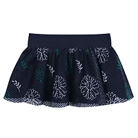 Newborn White/Navy Seattle Mariners Sweet Catcher 3-Piece Bodysuit, Headband and Skirt Set