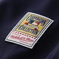 Maillot d'entraînement au bâton de la collection Cooperstown des Mariners Seattle marine l'école maternelle Mitchell & Ness Felix Hernandez