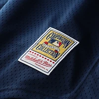 Mitchell & Ness Ken Griffey Jr. Navy Seattle Mariners Cooperstown Collection Maillot d'entraînement au bâton en maille