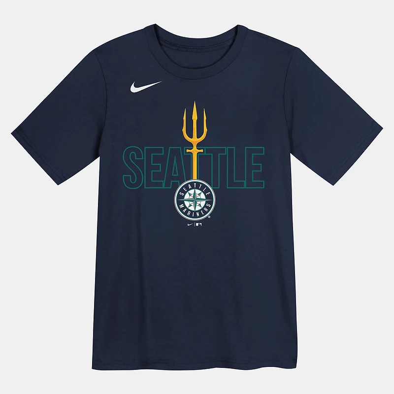 Preschool Nike Navy Seattle Mariners Hometown Local Collection T-Shirt