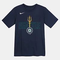 Preschool Nike Navy Seattle Mariners Hometown Local Collection T-Shirt