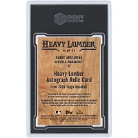 Randy Arozarena Seattle Mariners Autographed 2025 Topps Bat Relic #HLAR-RA SGC Authenticated 8.5 Card