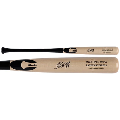 Bâton de jeu Chandler autographié par Randy Arozarena des Mariners de Seattle