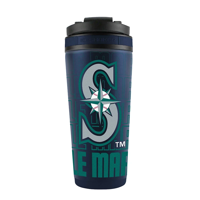 Bouteille shaker en acier inoxydable 4D de 26 oz des Mariners de Seattle