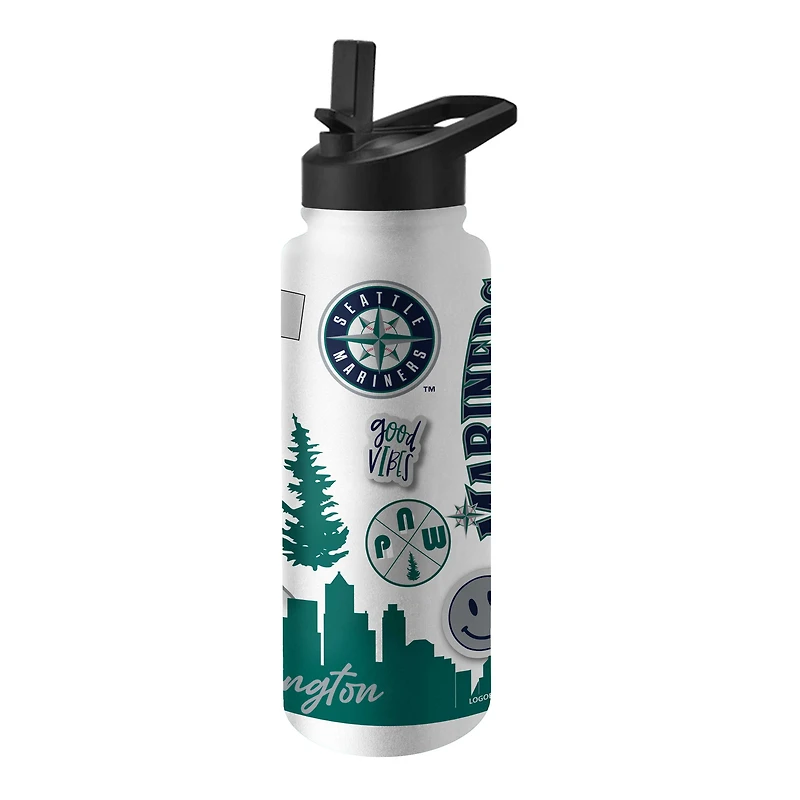 Mariners de Seattle 34 oz. Bouteille Quencher native