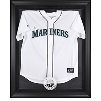 Vitrine de présentation du maillot avec logo encadré noir des Mariners de Seattle
