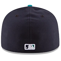 Seattle Mariners New Era Authentic Collection On Field 59FIFTY - Chapeau structuré ajusté Navy / Teal