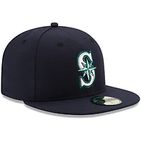 Seattle Mariners New Era Game Authentic Collection On-Field 59FIFTY - Casquette ajustée Marine