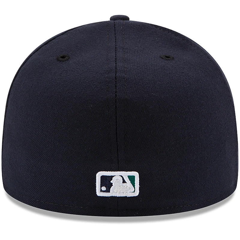 Seattle Mariners New Era Youth Game Authentic Collection On-Field 59FIFTY - Casquette ajustée Marine