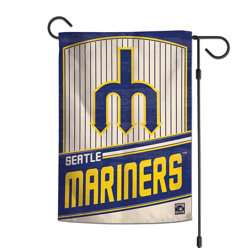 Seattle Mariners WinCraft Drapeau de jardin 2 côtés 12'' x 18''