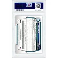Tai Peete Seattle Mariners Autographed 2023 Bowman Chrome Blue Refractor #CDA-TP #19/150 PSA Authenticated 10 Card