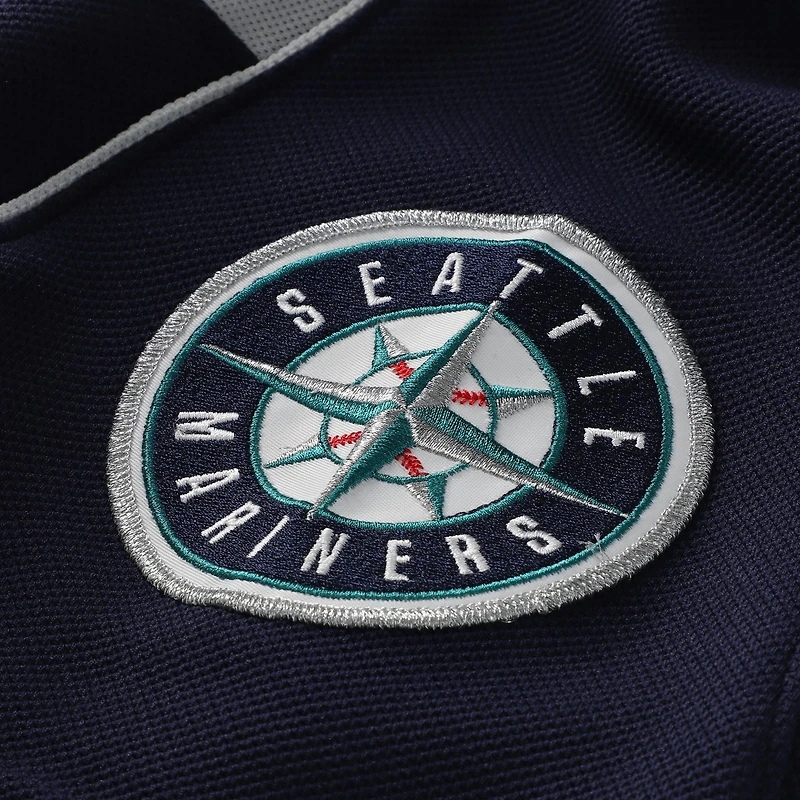 Toddler Mitchell & Ness Felix Hernandez Navy Seattle Mariners Throwback Mesh Batting Practice Jersey