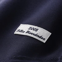 Toddler Mitchell & Ness Felix Hernandez Navy Seattle Mariners Throwback Mesh Batting Practice Jersey