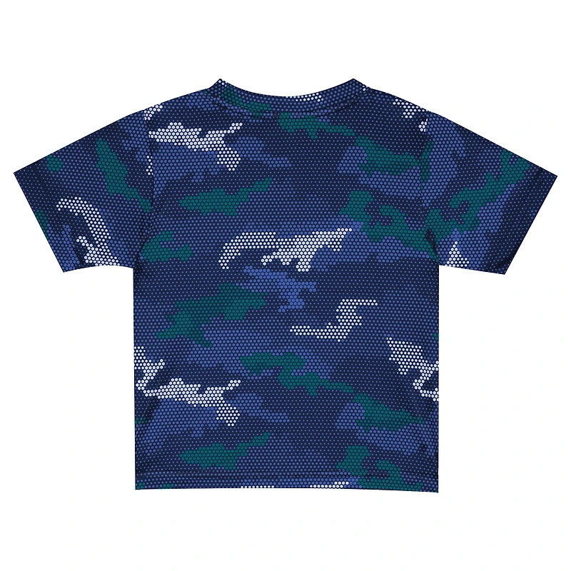 Ensemble t-shirt et short Fanatics pour tout-petits Seattle Mariners Field Ball bleu marine