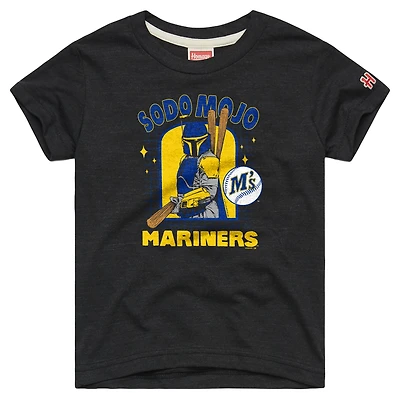 Toddler Homage  Charcoal Seattle Mariners Star Wars x MLB Dark Side T-Shirt