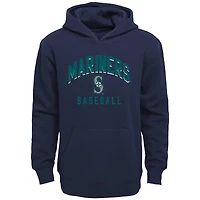 Toddler Navy/Gray Seattle Mariners Play-By-Play Pullover Fleece Hoodie & Pants Set