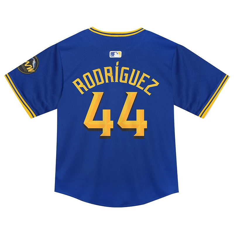 Maillot de joueur Nike Seattle Mariners City Connect Limited, bleu marine, pour tout-petit