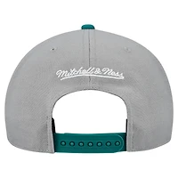 Casquette ajustable unisexe Mitchell & Ness grise Seattle Mariners Basic Coop Pro
