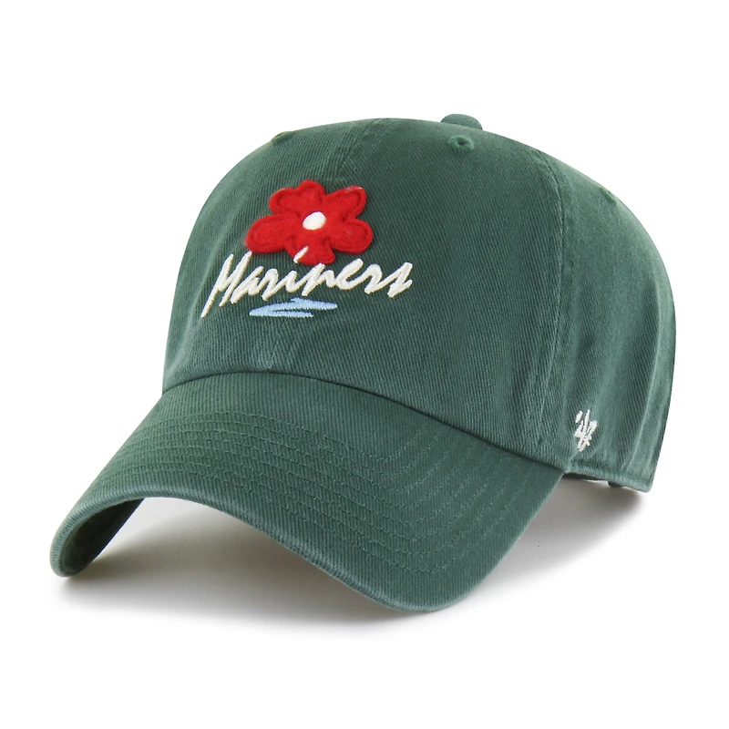 Unisex '47 Green Seattle Mariners Flora Gallery Clean Up Adjustable Hat