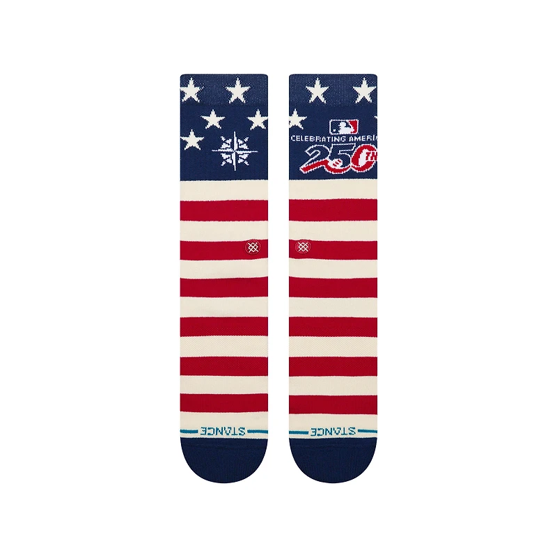 Unisex Stance Seattle Mariners American's 250th Crew Socks