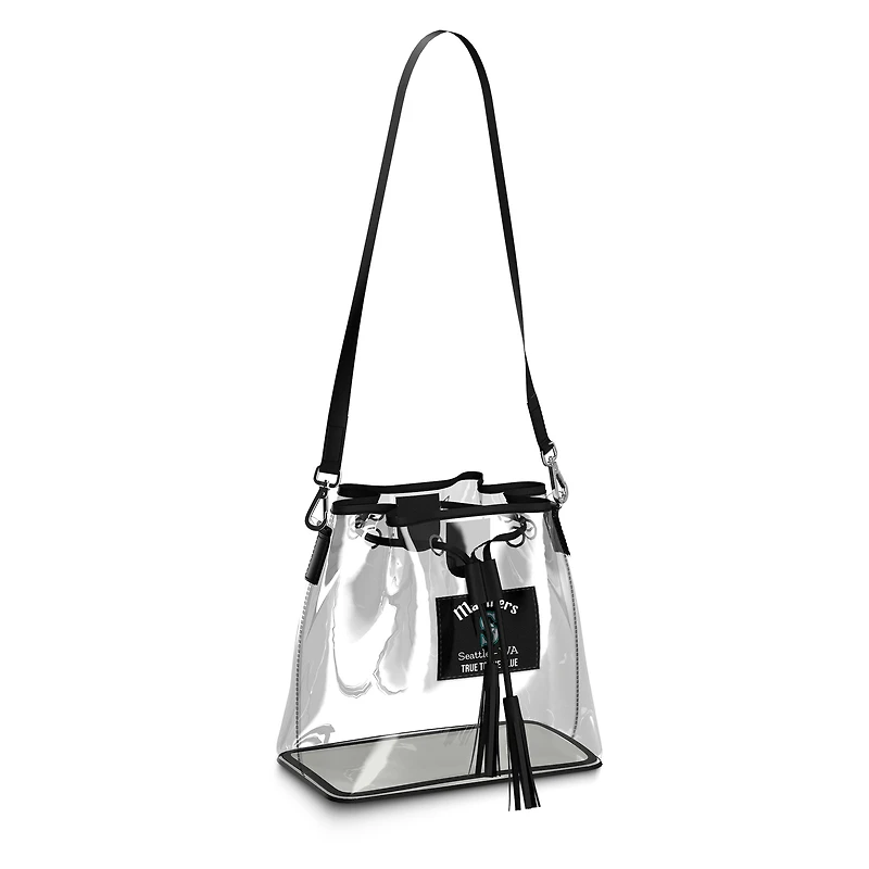 WEAR by Erin Andrews Seattle Mariners Clear Stadium Bucket Purse