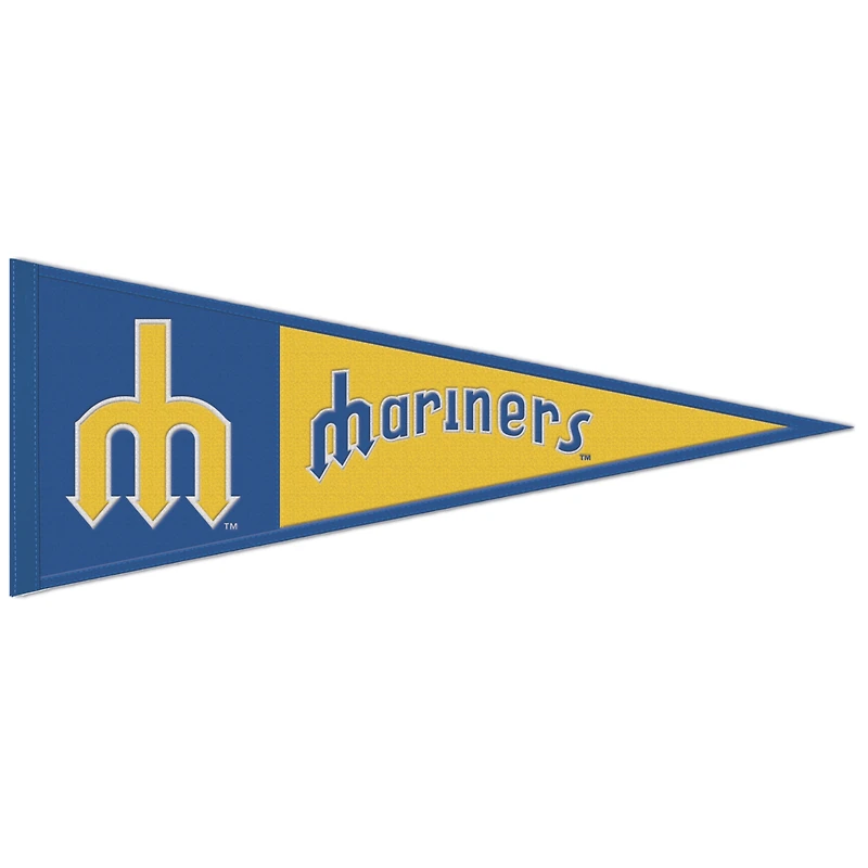WinCraft Seattle Mariners 13" x 32" fanion logo rétro