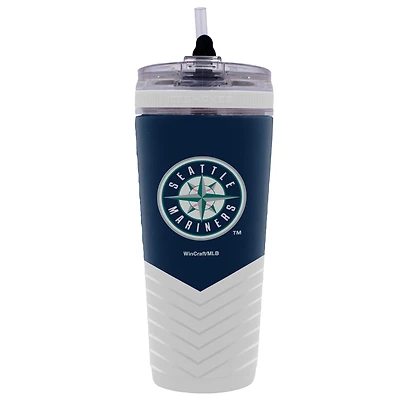 WinCraft Seattle Mariners 26oz 4D Flex Ice Shaker Bottle
