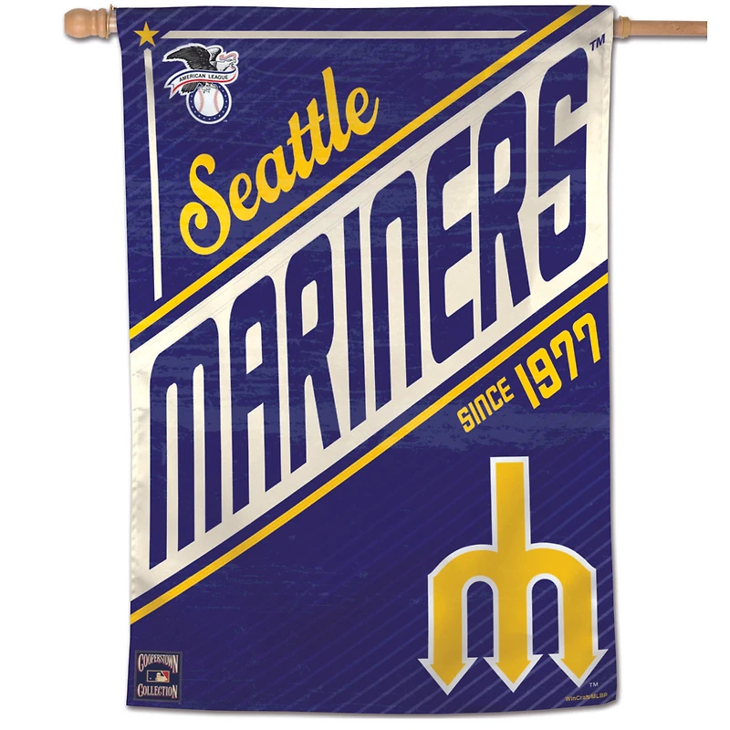WinCraft Seattle Mariners 28" x 40" Since 1977 Single-Sided Vertical Banner