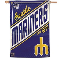 WinCraft Seattle Mariners 28" x 40" Since 1977 Single-Sided Vertical Banner