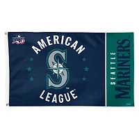 Drapeau de luxe WinCraft Seattle Mariners 3' x 5' à une face America 250