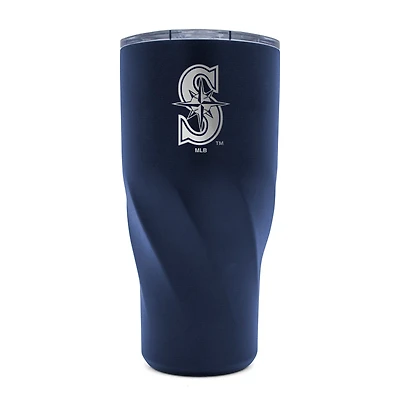 Gobelet isotherme WinCraft Seattle Mariners Morgan en acier inoxydable de 887 ml (30 oz)