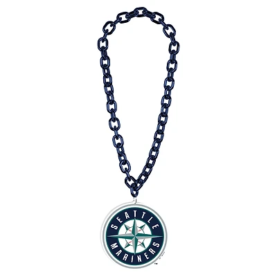 WinCraft Seattle Mariners Collier à grande chaîne avec logo