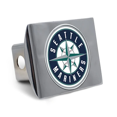 WinCraft Seattle Mariners Premium Metal Hitch Cover
