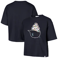 T-shirt femme '47 Navy Seattle Mariners Ice Cream Helmet