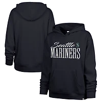Sweat à capuche Whim bleu marine '47 des Seattle Mariners pour femme