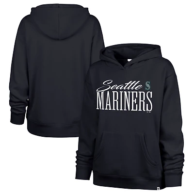Women's '47  Navy Seattle Mariners Whim Hoodie