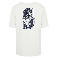 Women's '47  White Seattle Mariners Show Off Boyfriend T-Shirt