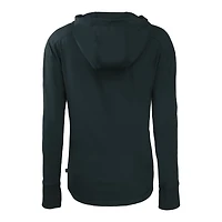 Women's Cutter & Buck  Navy Seattle Mariners Daybreak Eco Recycled Full-Zip Hoodie