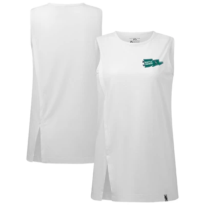 Women's Levelwear White Seattle Mariners Influx Rafters Tank Top