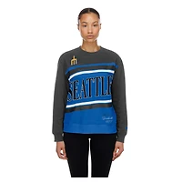 Women's New Era  Blue/Black Seattle Mariners City Connect Gameday Fleece Sweatshirt