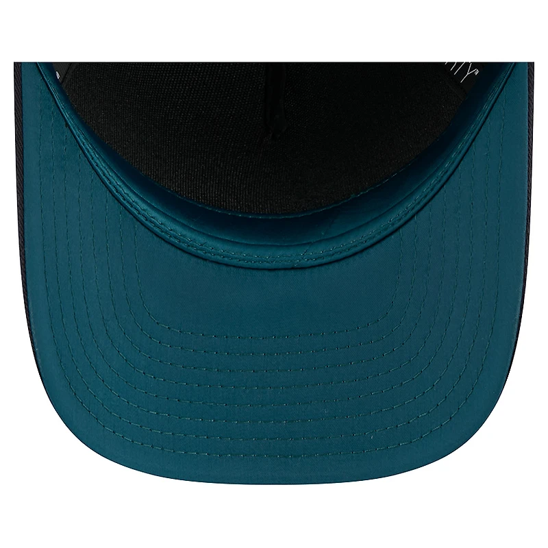 Women's New Era Navy Seattle Mariners Metallic A-Frame 9FORTY Adjustable Hat