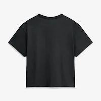 Women's Nike Black Seattle Mariners Mod Cropped T-Shirt