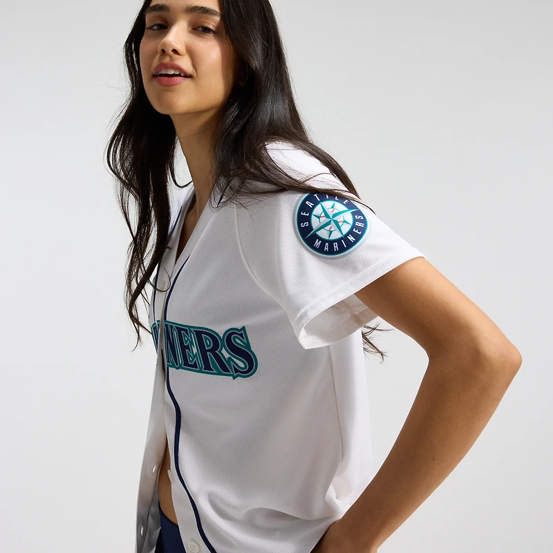 Women's Nike Cal Raleigh White Seattle Mariners Home Limited Player Jersey