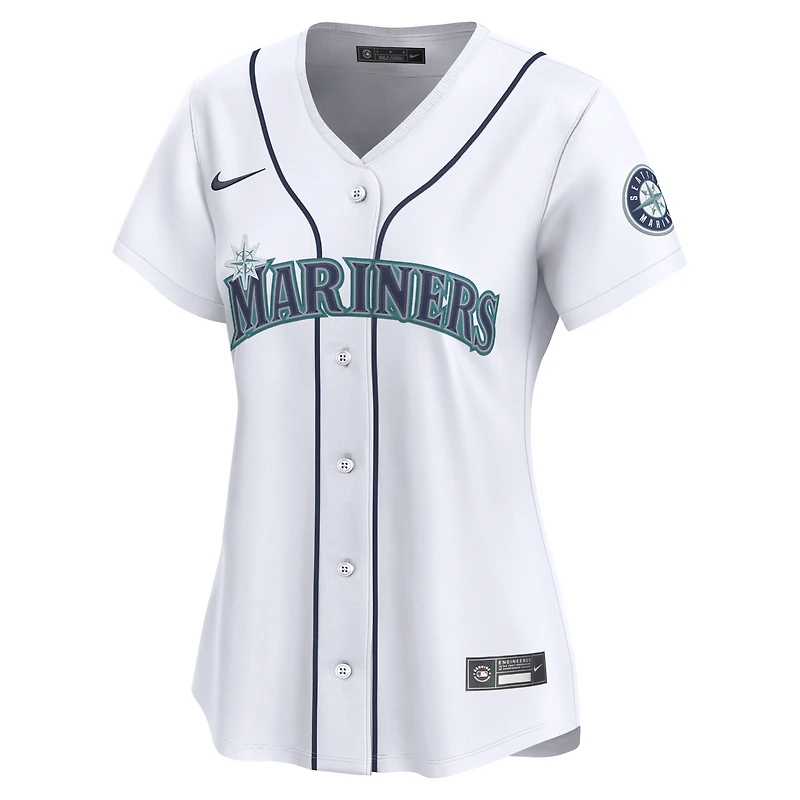 Women's Nike Julio Rodríguez White Seattle Mariners Home Limited Jersey
