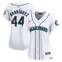 Maillot de joueur Nike Julio Rodríguez pour femme, blanc, Seattle Mariners Home Limited Player