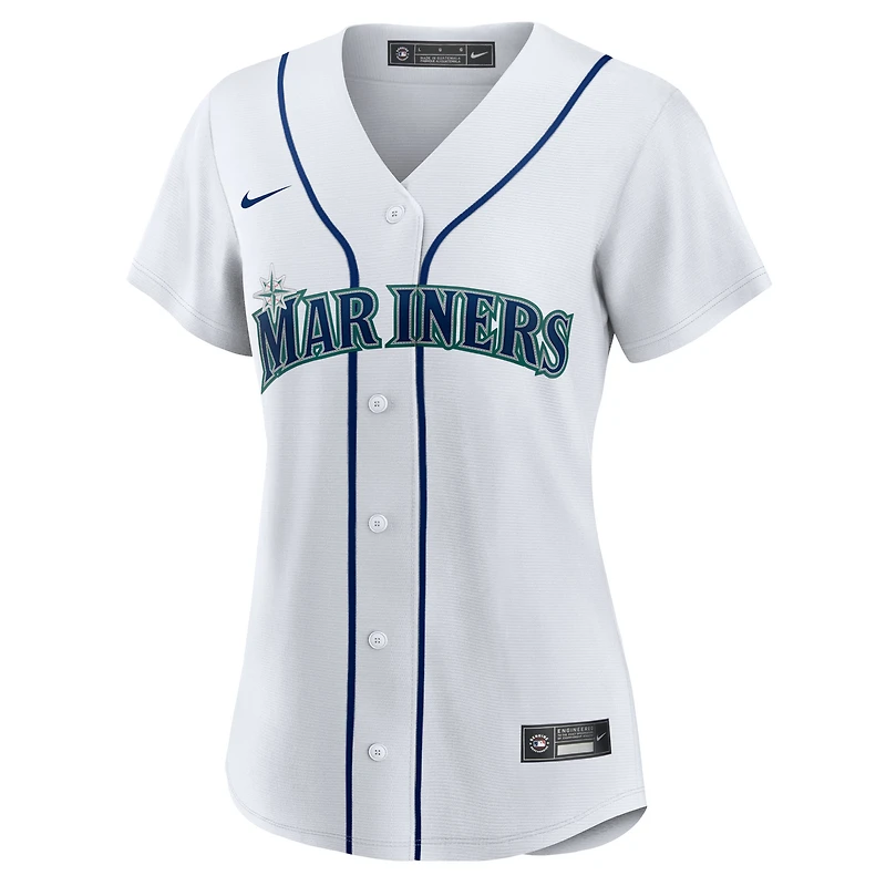 Women's Nike Julio Rodríguez White Seattle Mariners Home Replica Jersey
