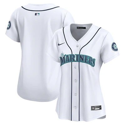 Maillot Nike blanc domicile des Seattle Mariners pour femme, édition limitée