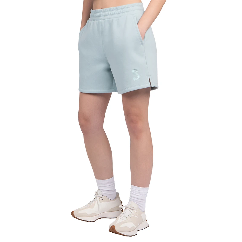 Women's Starter  Mint Seattle Mariners Pastel High Waisted Shorts
