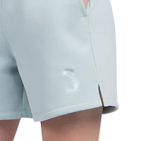 Women's Starter  Mint Seattle Mariners Pastel High Waisted Shorts